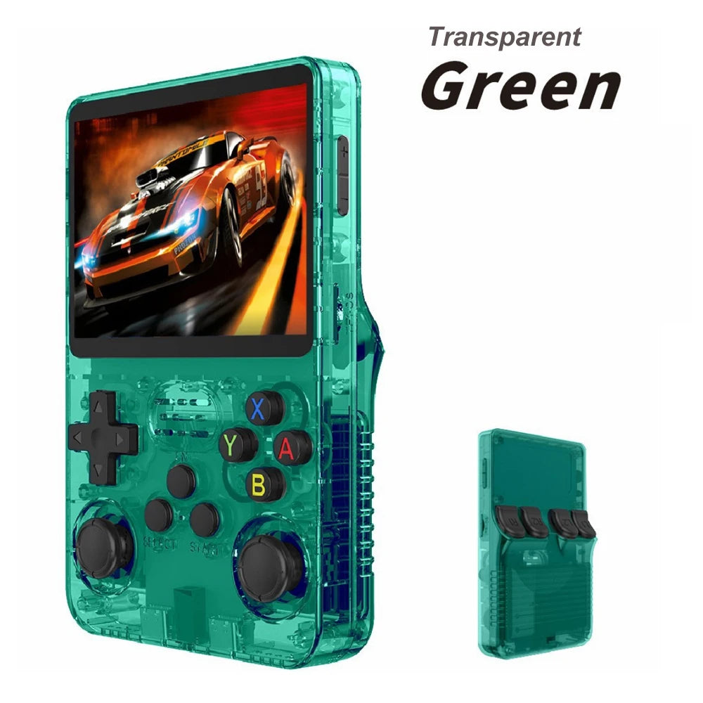 Console de jeu rétro portable R36S – Écran IPS 3,5’’ +20 000 jeux classiques intégrés