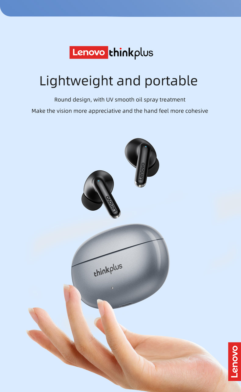 Écouteurs Lenovo XT88 | Bluetooth 5.3, Son HiFi, Microphone & Contrôle Tactile