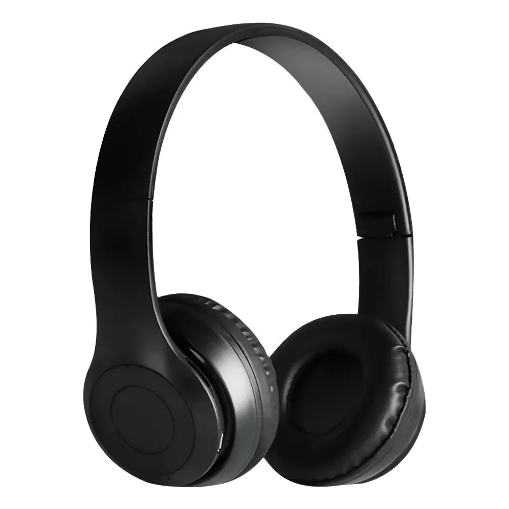 Casque Bluetooth P47 – Pliable, Stéréo HiFi, Basses puissantes