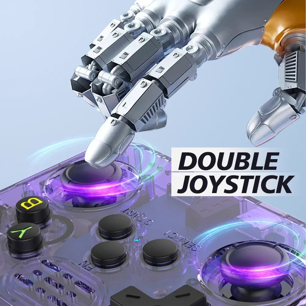 Console de jeu rétro portable R36S – Écran IPS 3,5’’ +20 000 jeux classiques intégrés