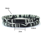 Bracelet Corde Bohème pour Homme – Plage, Surf & Esprit Aventure
