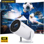 Projecteur Portable HY300 PRO MAGCUBIC | 4K, WiFi6, Android 11 – Home Cinéma & Extérieur