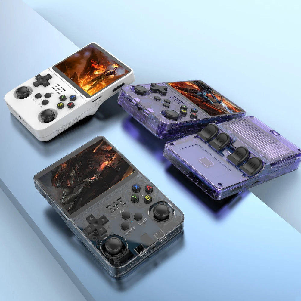 Console de jeu rétro portable R36S – Écran IPS 3,5’’ +20 000 jeux classiques intégrés