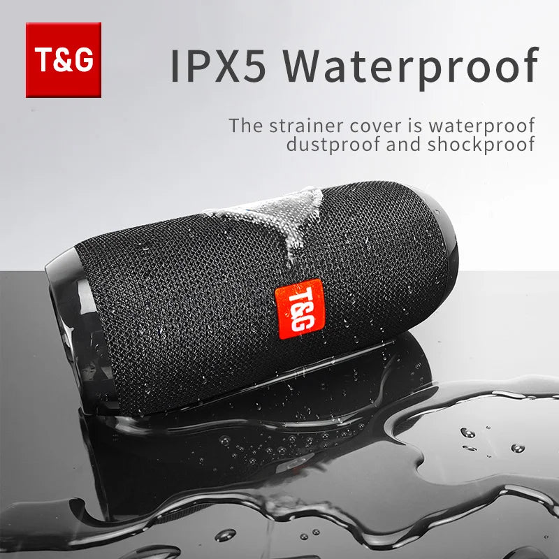 Haut-parleur Bluetooth T & G TG117, boîte de son TWS Portable