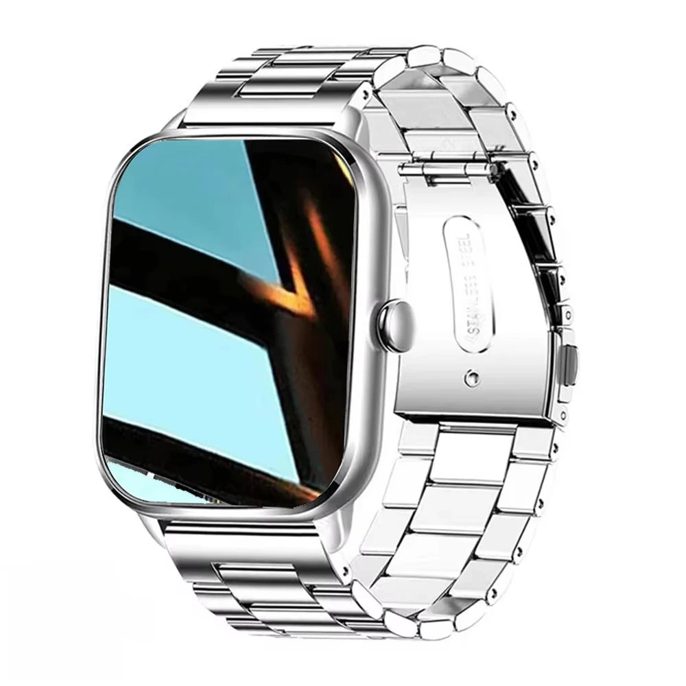 Montre Connectée 2.01'' HD, Appels Bluetooth - KESHUYOU H9 Pro Max