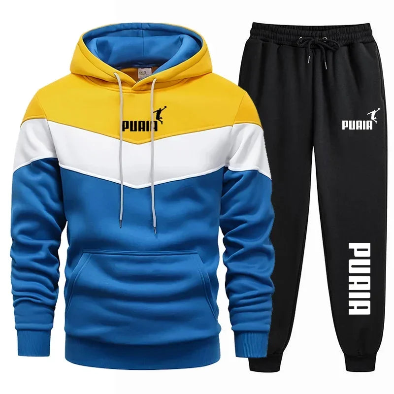 Ensemble Sweat à Capuche + Pantalon – Printemps & Automne Décontracté