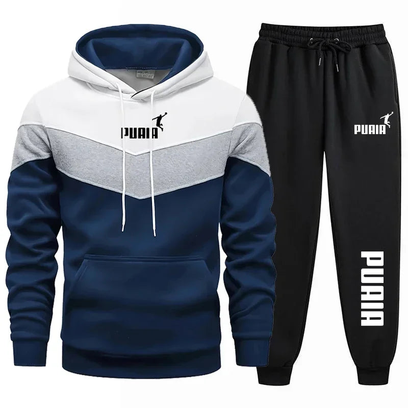 Ensemble Sweat à Capuche + Pantalon – Printemps & Automne Décontracté