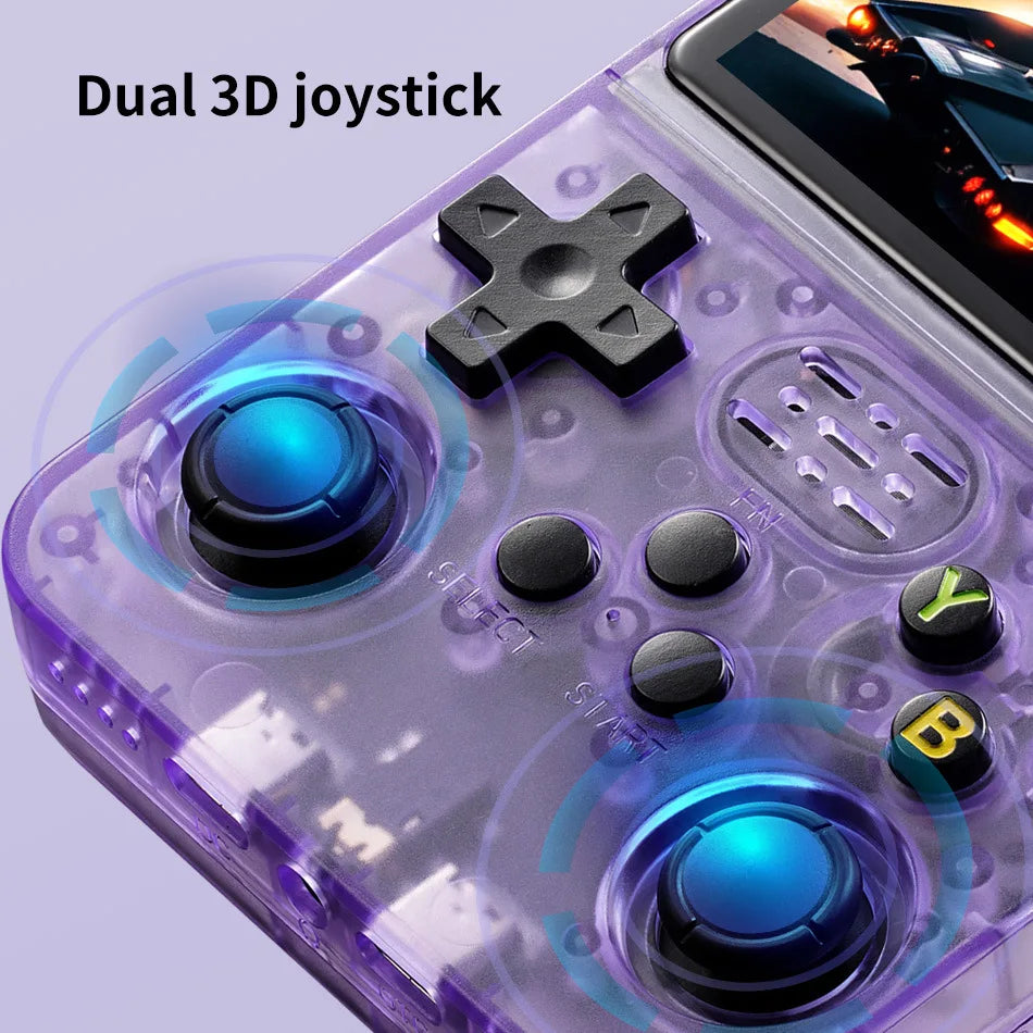 Console de jeu rétro portable R36S – Écran IPS 3,5’’ +20 000 jeux classiques intégrés