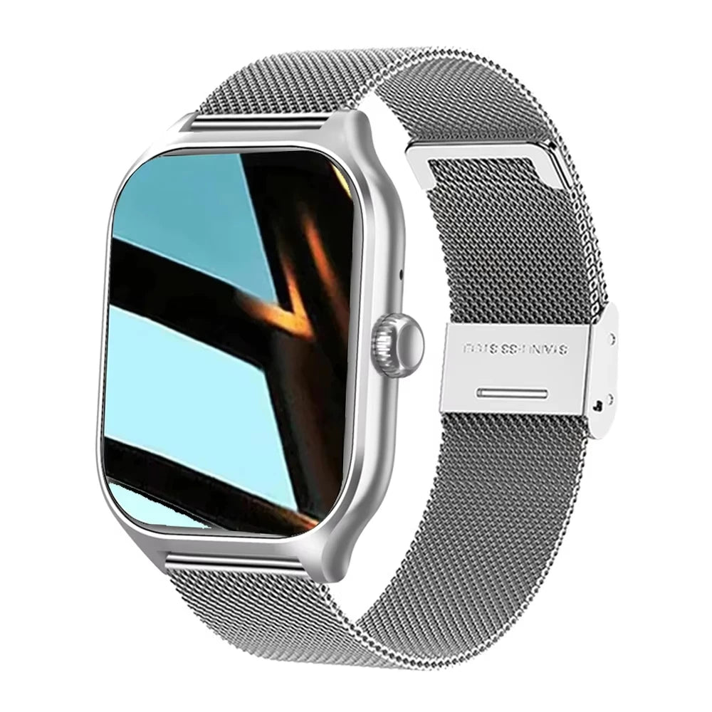 Montre Connectée 2.01'' HD, Appels Bluetooth - KESHUYOU H9 Pro Max
