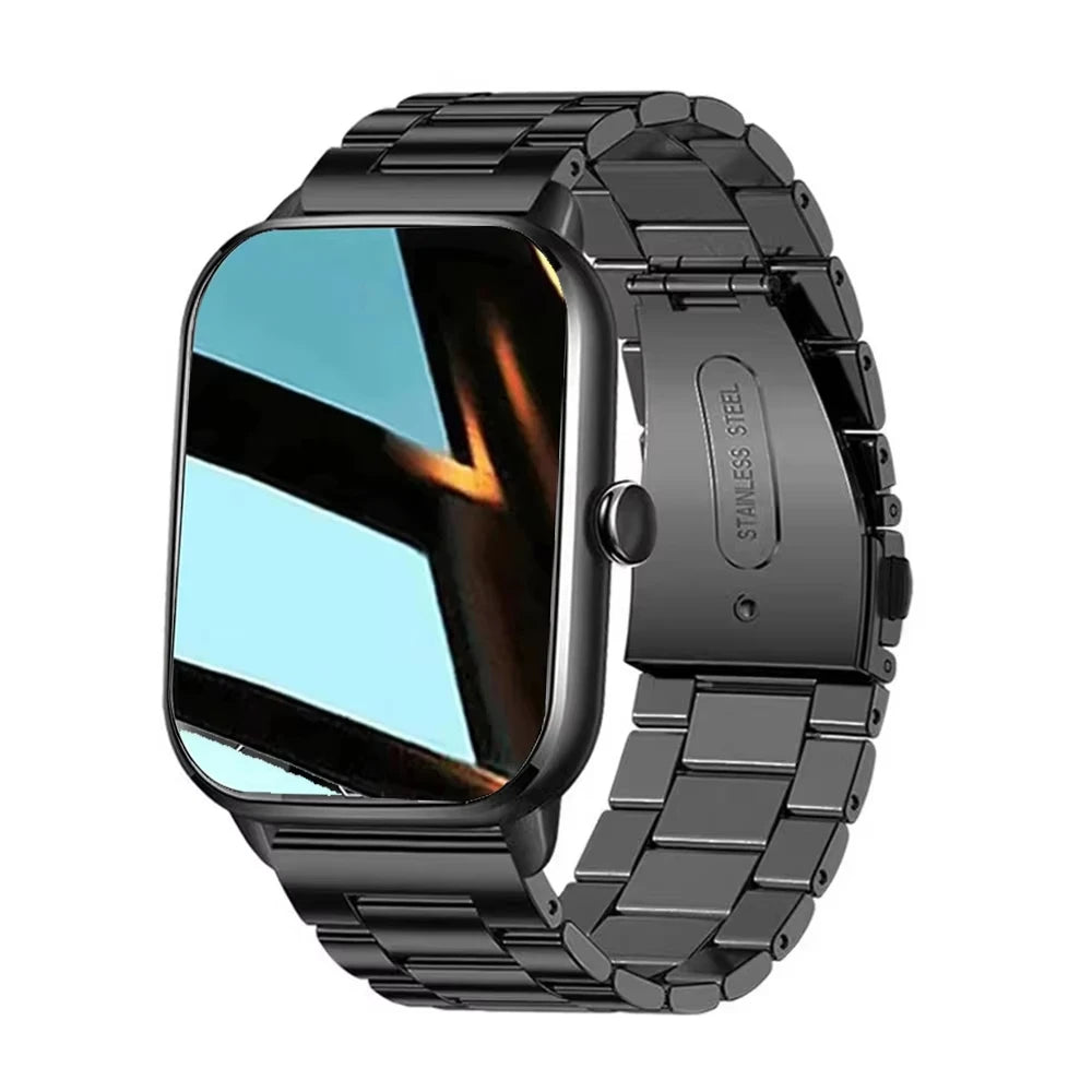 Montre Connectée 2.01'' HD, Appels Bluetooth - KESHUYOU H9 Pro Max