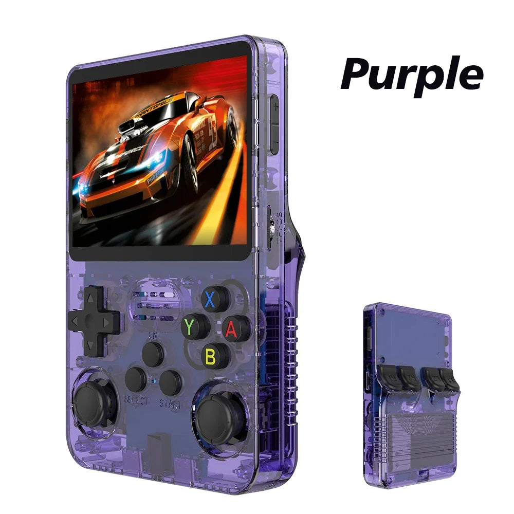 Console de jeu rétro portable R36S – Écran IPS 3,5’’ +20 000 jeux classiques intégrés
