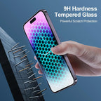 Protection écran + objectif iPhone 11 à 17 – Verre HD