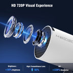 Projecteur Portable HY300 PRO MAGCUBIC | 4K, WiFi6, Android 11 – Home Cinéma & Extérieur