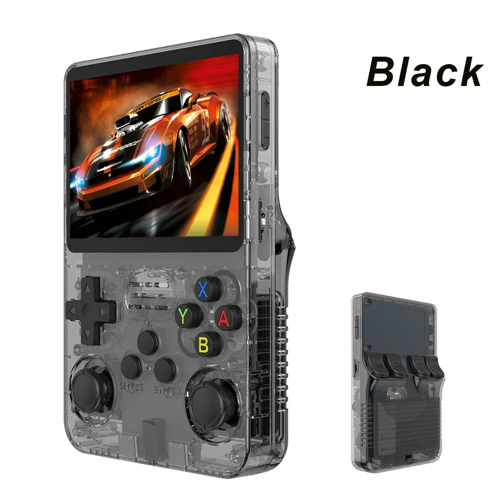 Console de jeu rétro portable R36S – Écran IPS 3,5’’ +20 000 jeux classiques intégrés