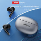 Écouteurs Lenovo XT88 | Bluetooth 5.3, Son HiFi, Microphone & Contrôle Tactile