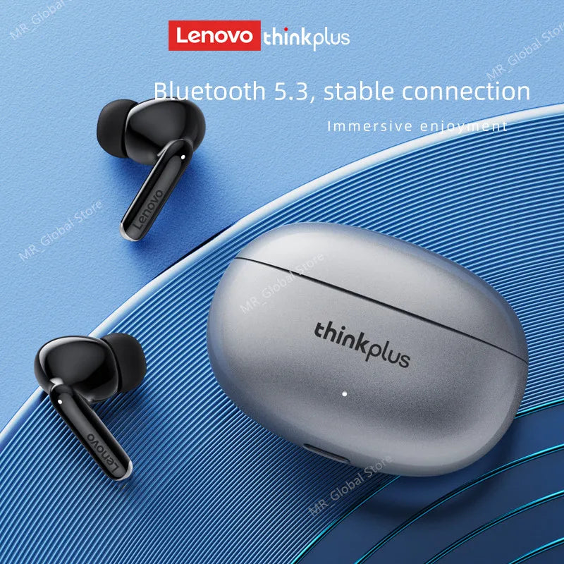 Écouteurs Lenovo XT88 | Bluetooth 5.3, Son HiFi, Microphone & Contrôle Tactile