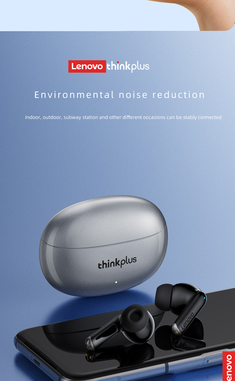 Écouteurs Lenovo XT88 | Bluetooth 5.3, Son HiFi, Microphone & Contrôle Tactile