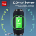 Haut-parleur Bluetooth T & G TG117, boîte de son TWS Portable
