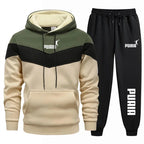 Ensemble Sweat à Capuche + Pantalon – Printemps & Automne Décontracté