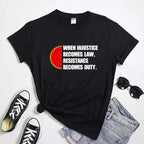 T-Shirt pastèque engagé
