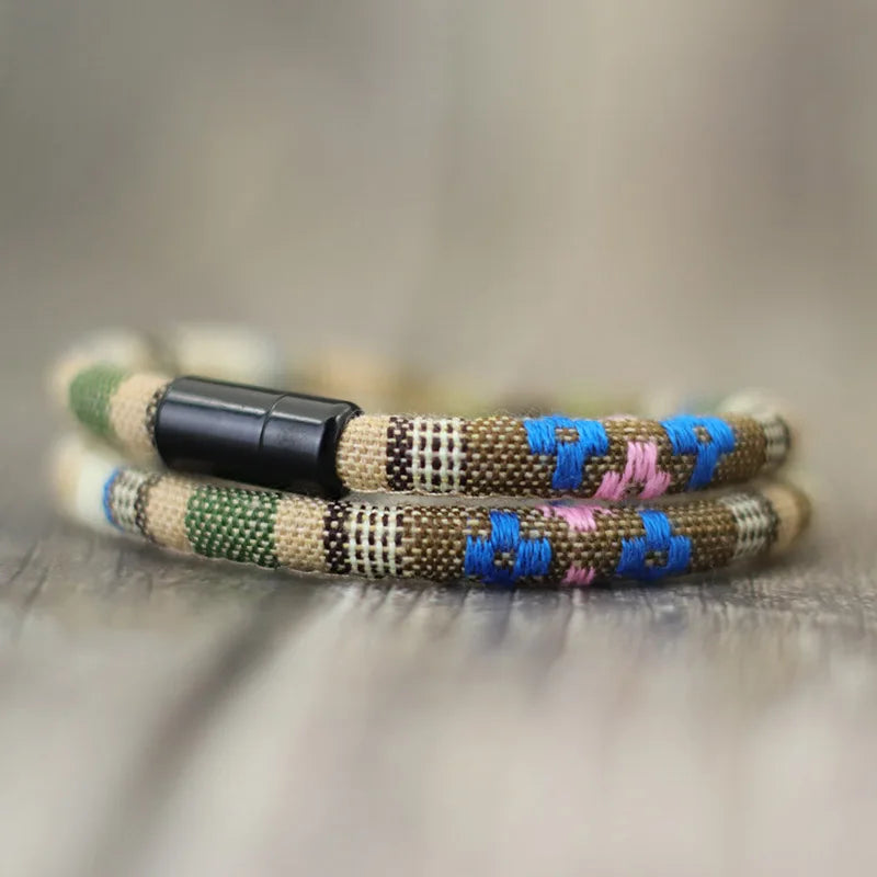 Bracelet Corde Bohème pour Homme – Plage, Surf & Esprit Aventure