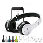 Casque Bluetooth P47 – Pliable, Stéréo HiFi, Basses puissantes