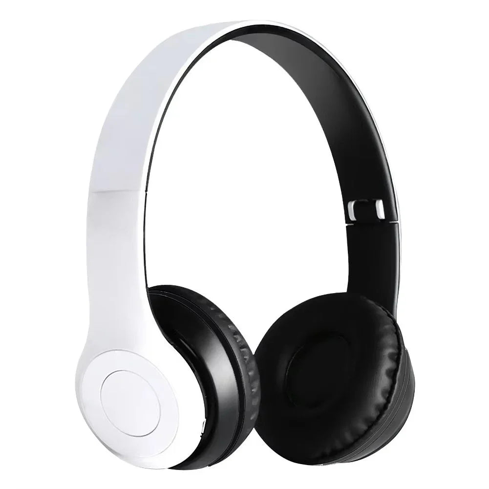 Casque Bluetooth P47 – Pliable, Stéréo HiFi, Basses puissantes