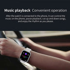 Montre Connectée 2.01'' HD, Appels Bluetooth - KESHUYOU H9 Pro Max